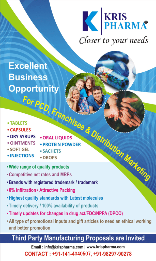 Leading PCD Pharma Franchise Company In Jaipur Raj - Kris Pharma